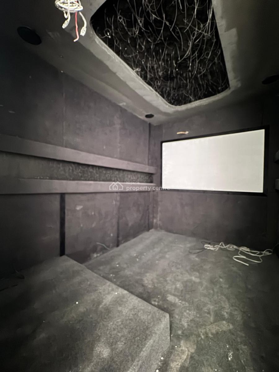 Magnificent 5 Bed Semi Detached  with a Pool, Lounge, Elevator, Cinema, Cowrie Creek Estate, Ikate Elegushi, Lekki, Lagos, Semi-detached Duplex for Sale