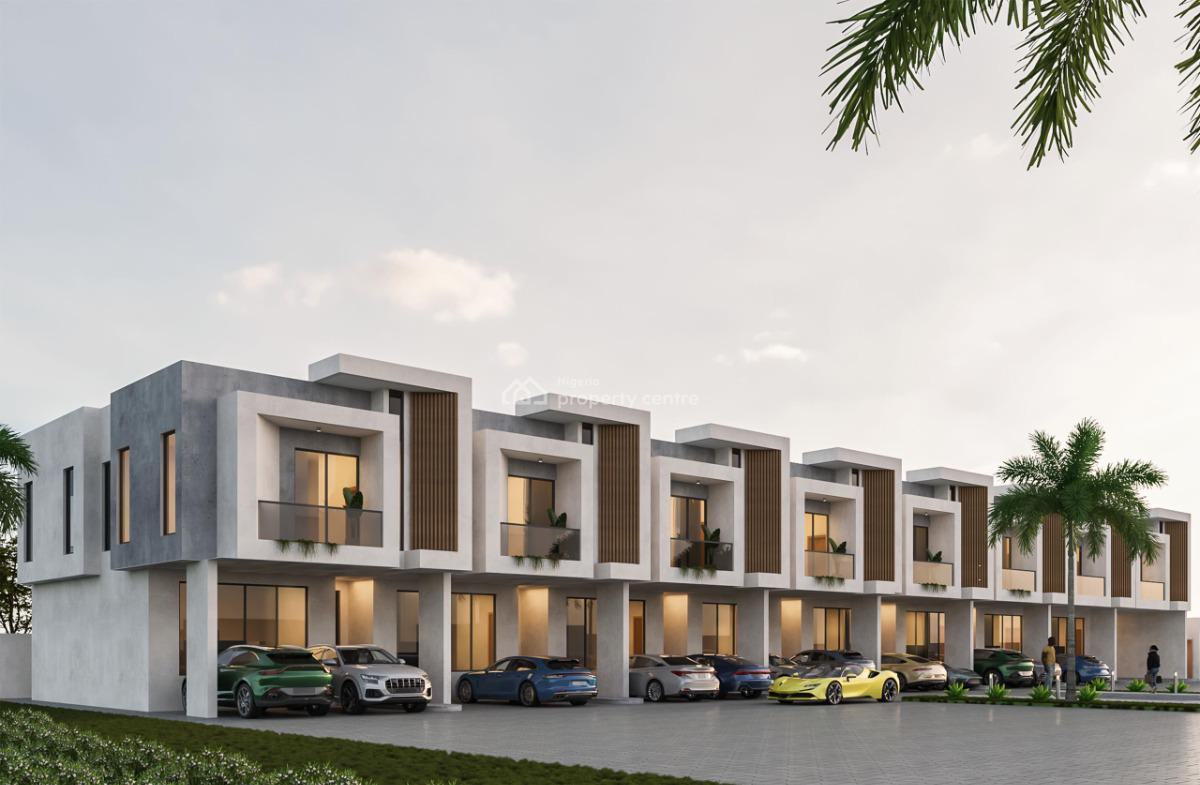 Sheba Residence, Opposite Sky Mall, Sangotedo, Ajah, Lagos, Terraced Duplex for Sale