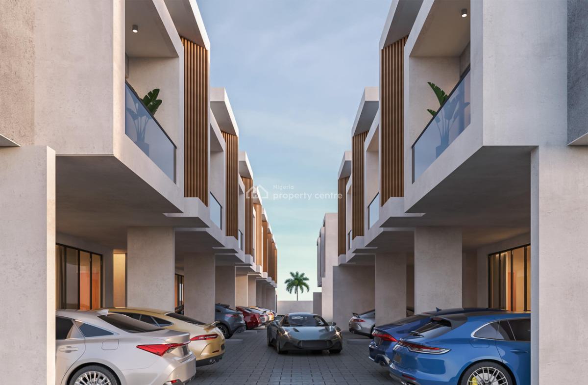 Sheba Residence, Opposite Sky Mall, Sangotedo, Ajah, Lagos, Terraced Duplex for Sale