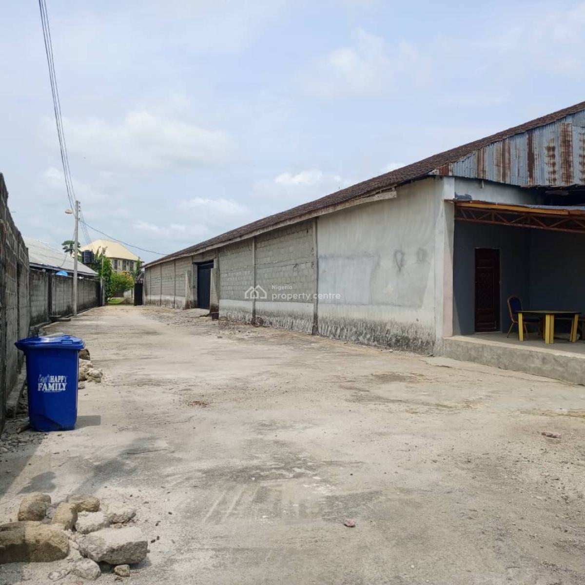 Well Located and Spacious Warehouse of 4,348sqm, Igwuruta Road, Port Harcourt, Rivers, Warehouse for Rent