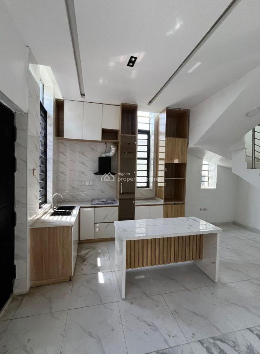 Exclusive 4 Bedroom Terrace Detached Duplex with Bq, Sangotedo, Ajah, Lagos, Sangotedo, Ajah, Lagos, Terraced Duplex for Rent