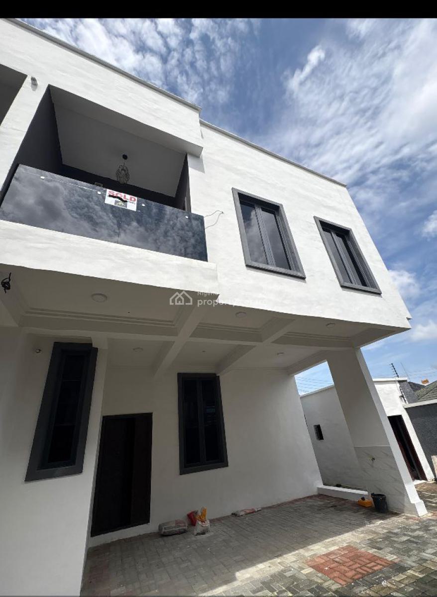 Exclusive 4 Bedroom Terrace Detached Duplex with Bq, Sangotedo, Ajah, Lagos, Sangotedo, Ajah, Lagos, Terraced Duplex for Rent