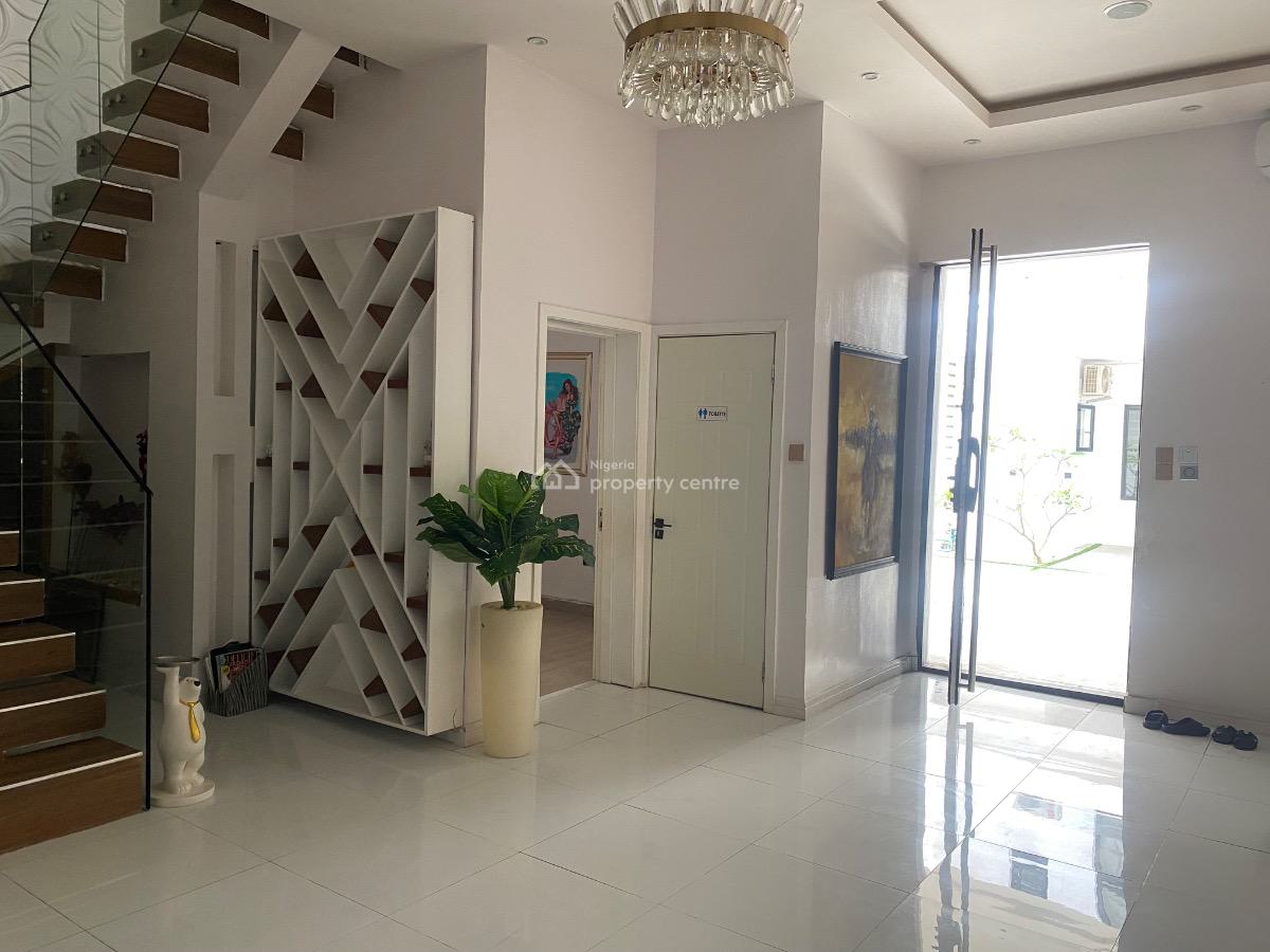 Partly Furnished 4 Bedroom Terrace Duplex., Emcel Garden Estate, Orchid Road., Lekki, Lagos, Flat / Apartment for Rent