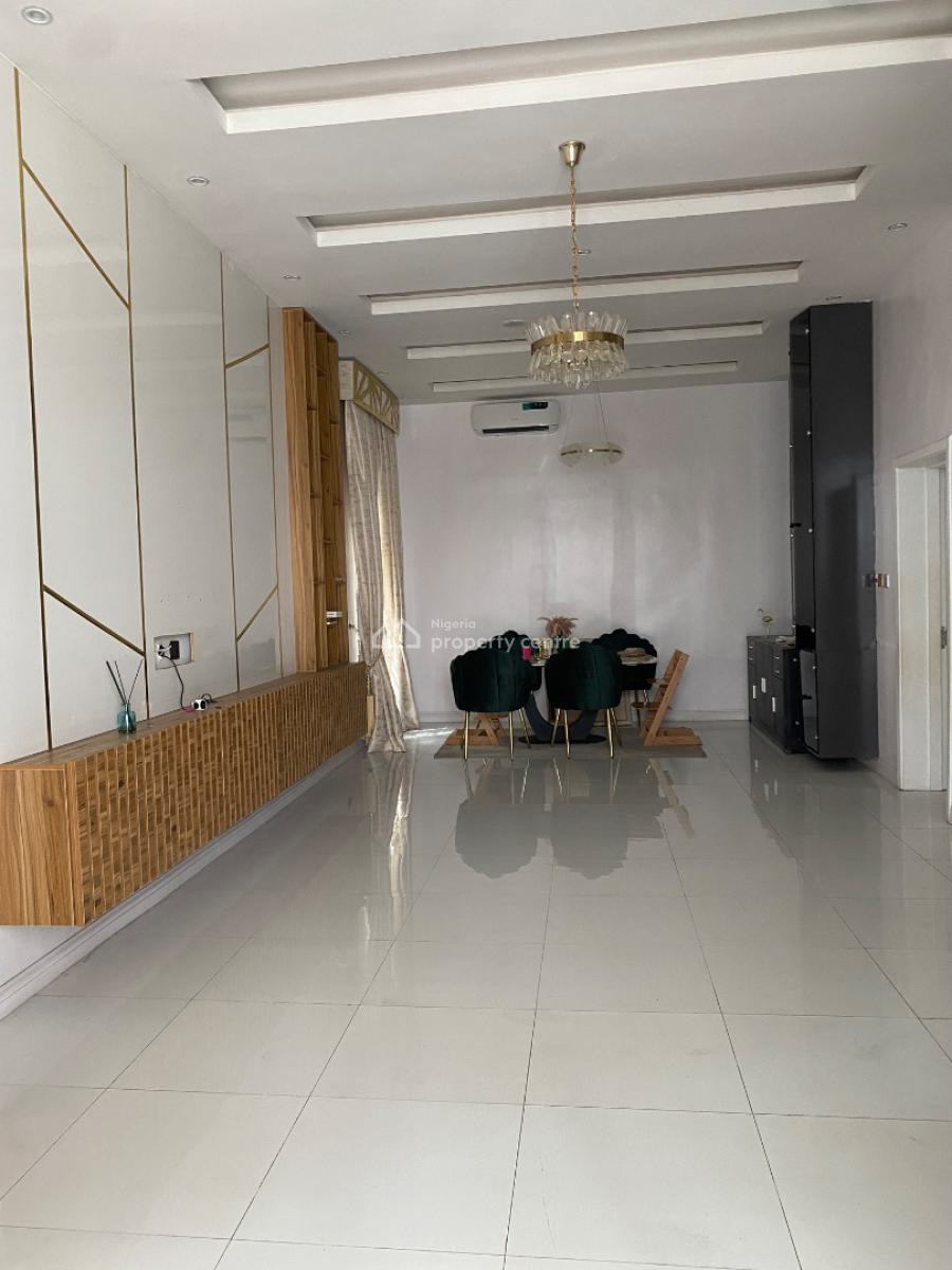 Partly Furnished 4 Bedroom Terrace Duplex., Emcel Garden Estate, Orchid Road., Lekki, Lagos, Flat / Apartment for Rent