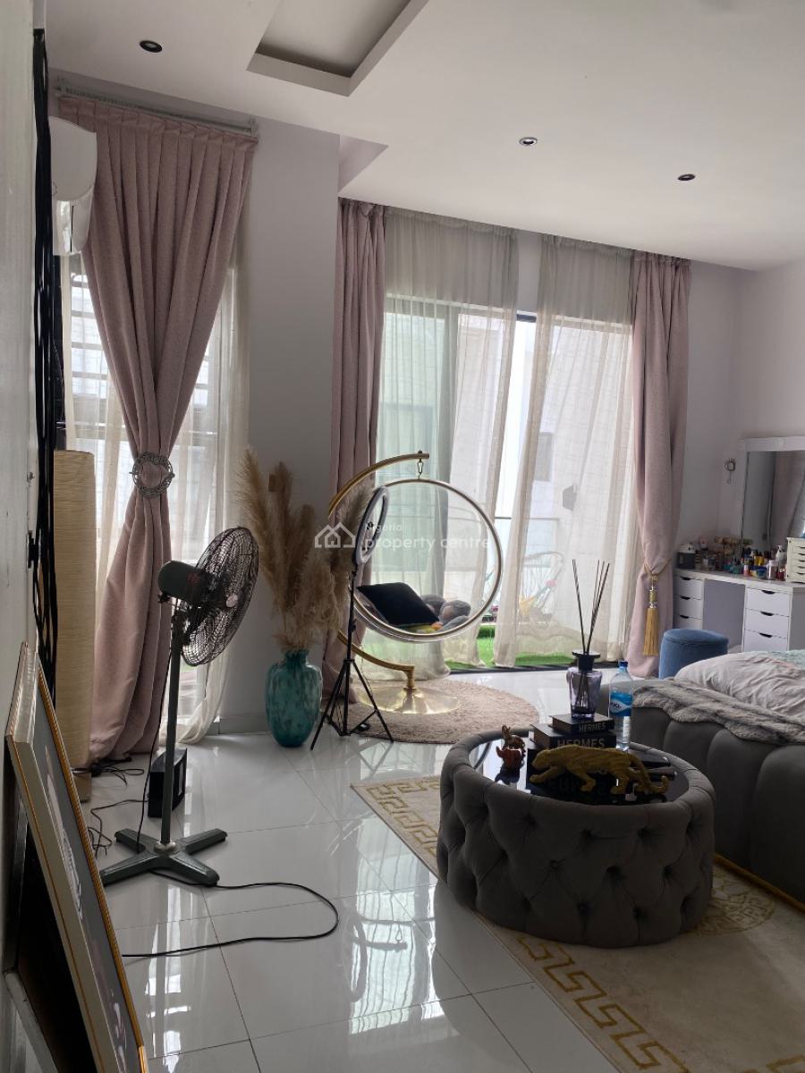 Partly Furnished 4 Bedroom Terrace Duplex., Emcel Garden Estate, Orchid Road., Lekki, Lagos, Flat / Apartment for Rent