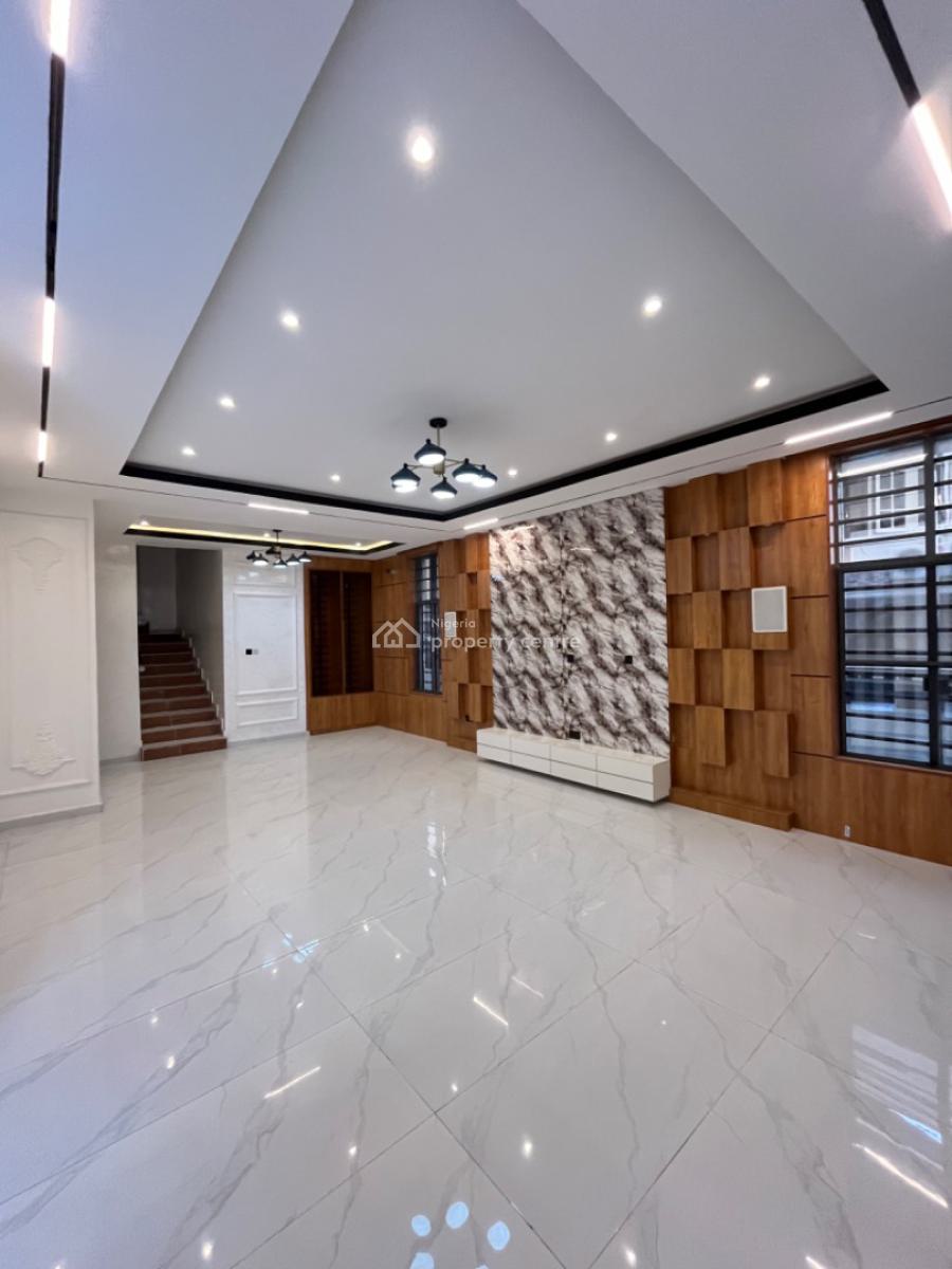 Contemporary 5 Bed Detached Duplex with Bq, Chevron, Lekki, Lagos, Detached Duplex for Sale