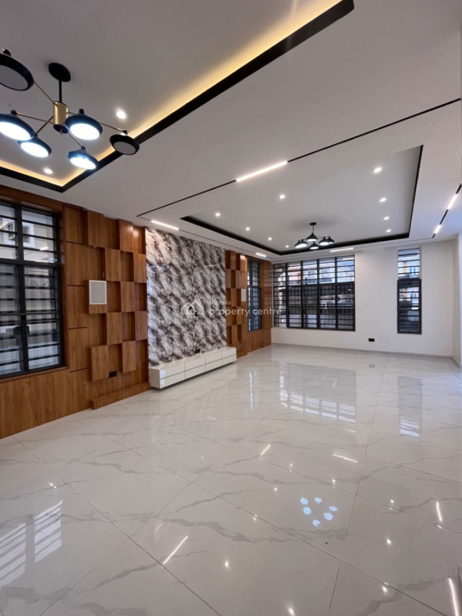 Contemporary 5 Bed Detached Duplex with Bq, Chevron, Lekki, Lagos, Detached Duplex for Sale