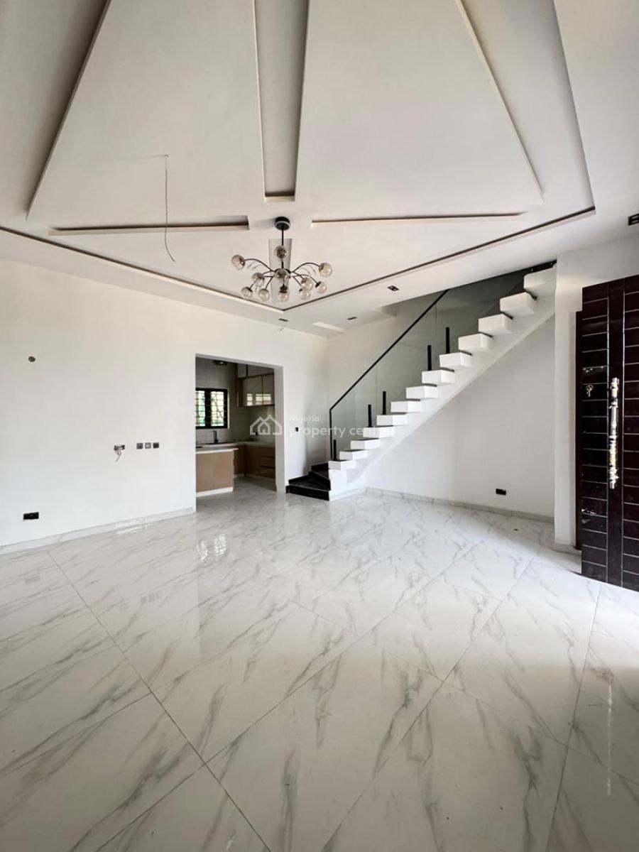 Luxurious 4 Bedroom Self Compound Terraced Duplex in Secured Estate, Ajah, Lagos, Terraced Duplex for Sale