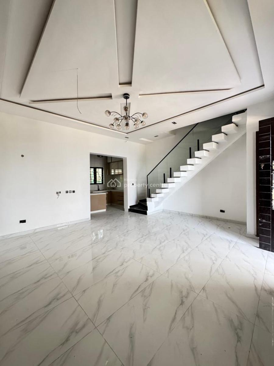 Luxurious 4 Bedroom Self Compound Terraced Duplex in Secured Estate, Ajah, Lagos, Terraced Duplex for Sale