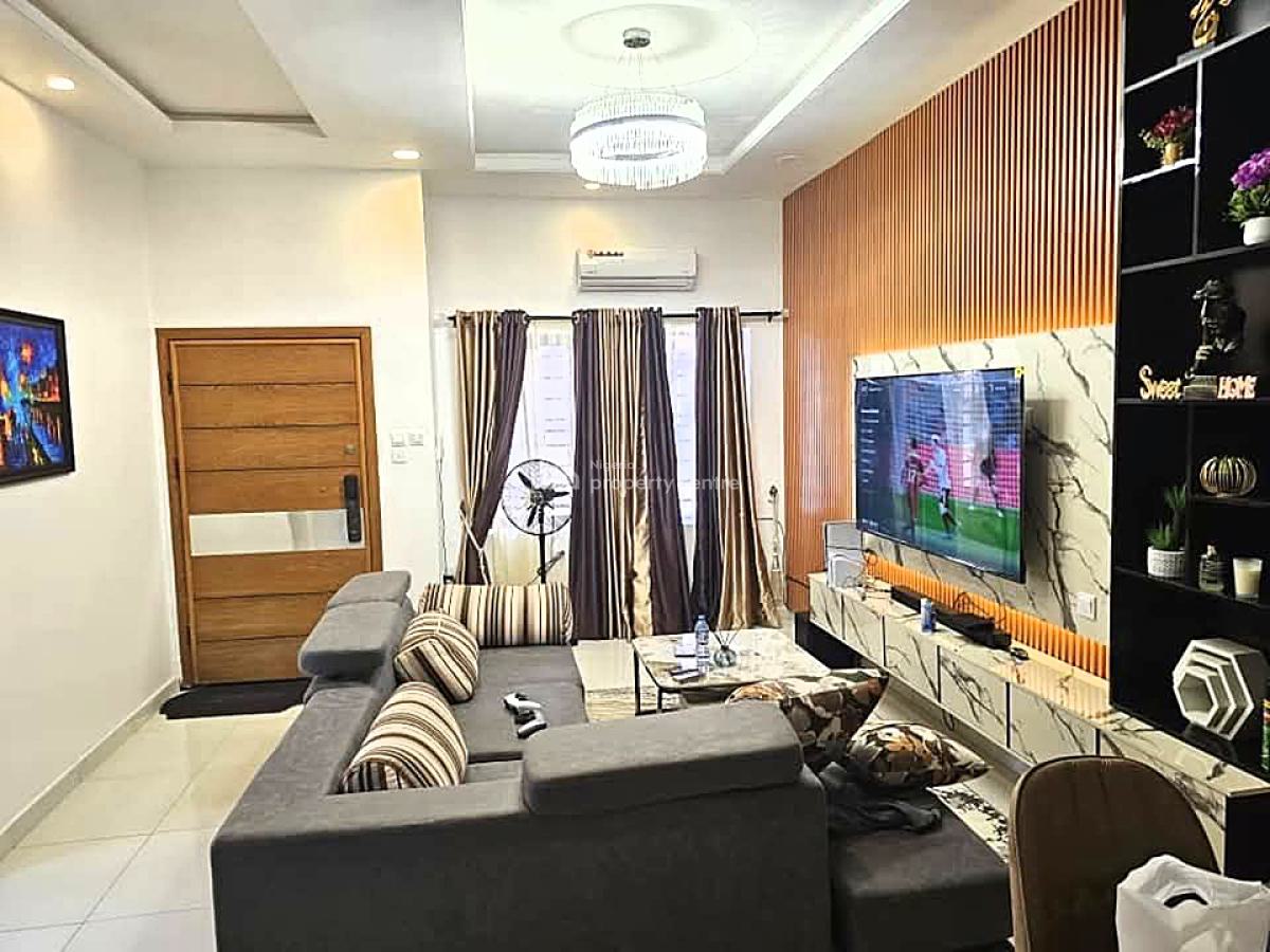 Nicely Furnished and Well Serviced Luxury 2 Bedroom Duplex Apartment, Sangotedo, Ajah, Lagos, Flat / Apartment Short Let
