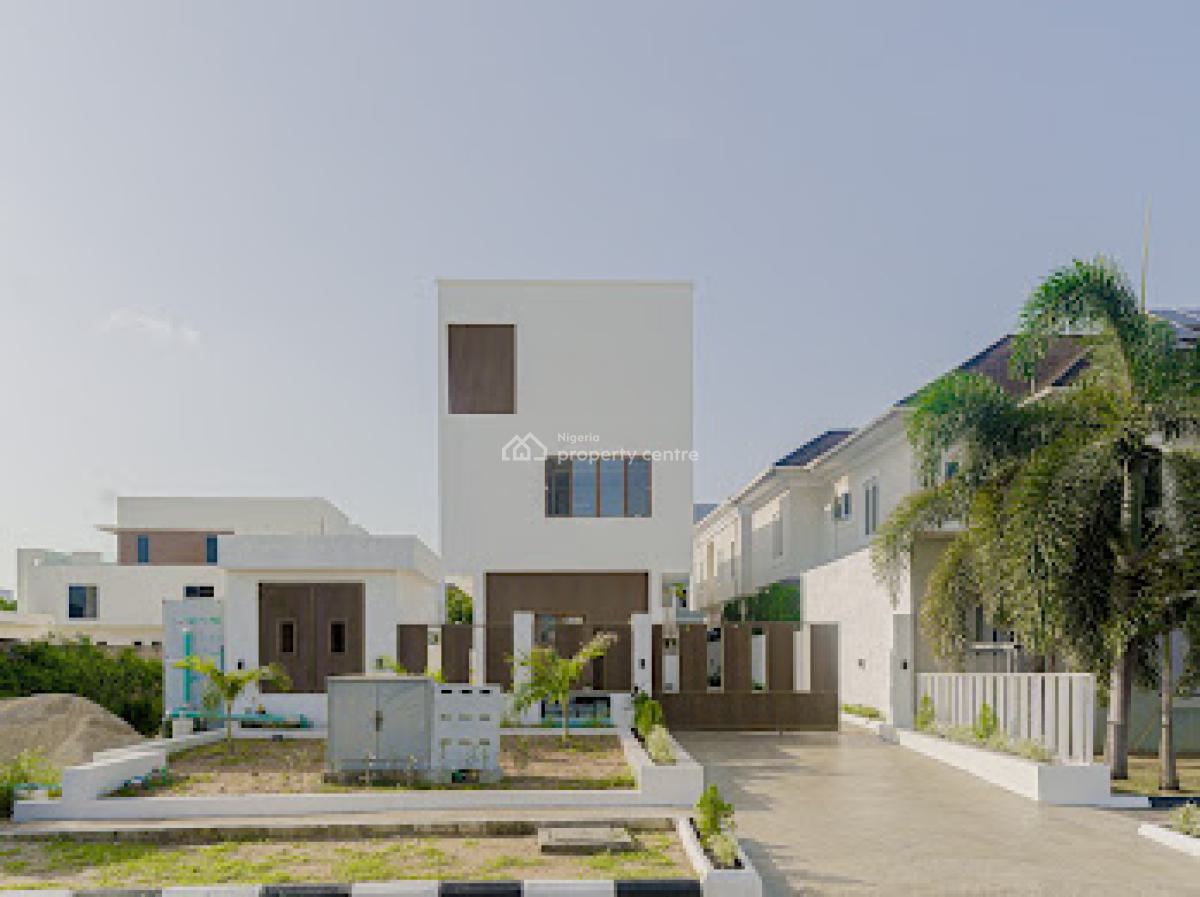 Contemporary 4bedroom Detached Duplex with Bq on 500sqm, Pinnock Beach Estate, Lekki, Lagos, Detached Duplex for Sale