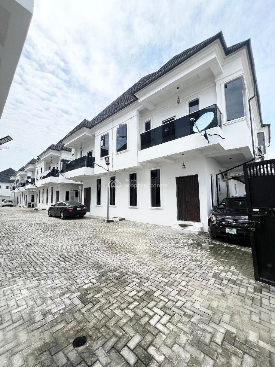 Newly Built 4 Bedroom Semi-detached Duplex with Bq, Lekki, Lagos, House for Sale