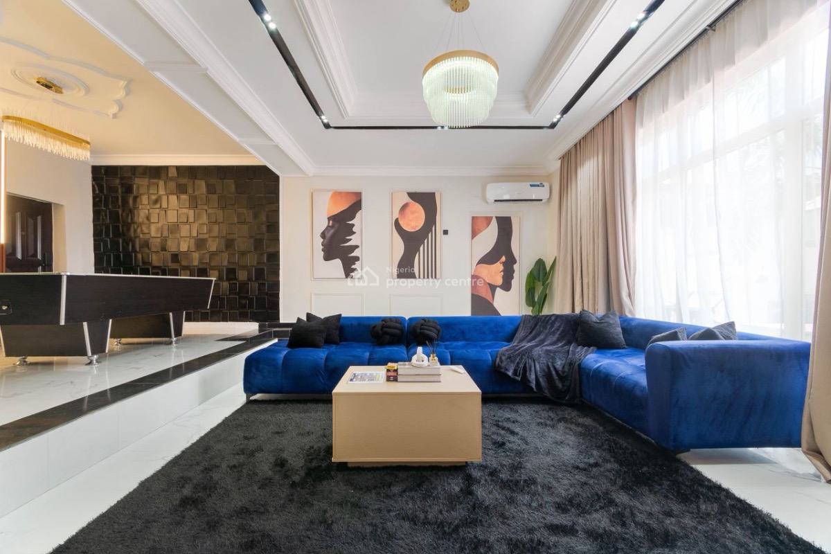 Caviar   *a Spacious Luxury 1 Bedroom with Ps5, Balcony & Snooker Bo, Lekki, Lekki Phase 1, Lekki, Lagos, Detached Duplex Short Let