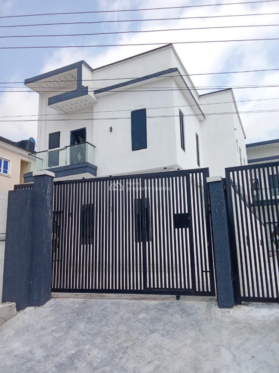 Luxury 4bedrooms Fully Detached with Bq (video Available), Olive Estate Sangotedo, Sangotedo, Ajah, Lagos, Detached Duplex for Sale