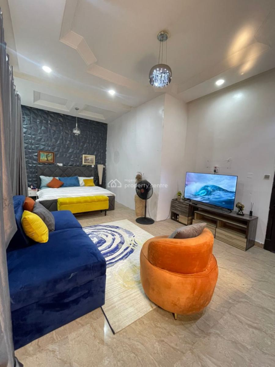 Fully Furnished Studio Apartment, Chevron, Lekki, Lagos, Flat / Apartment for Rent