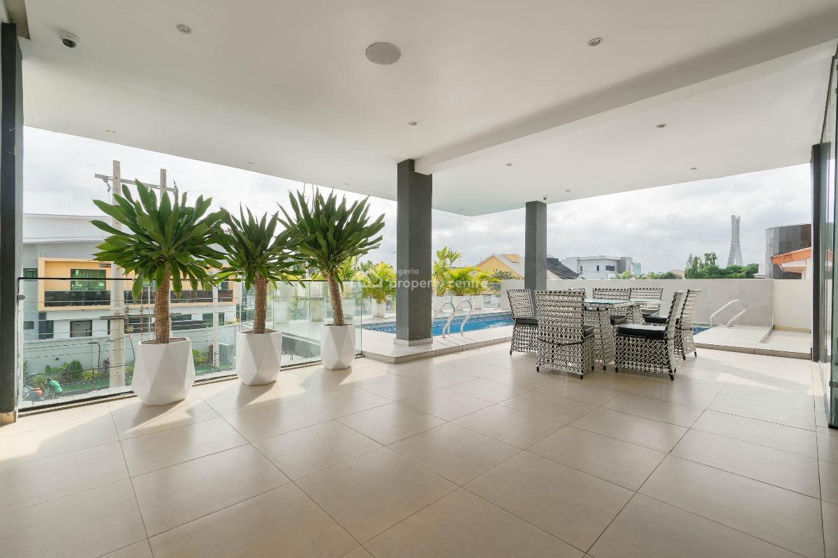 Brand Aesthetically Pleasing 2 Bedroom Apartment with Pool, Lekki Phase 1, Lekki, Lagos, Flat / Apartment Short Let