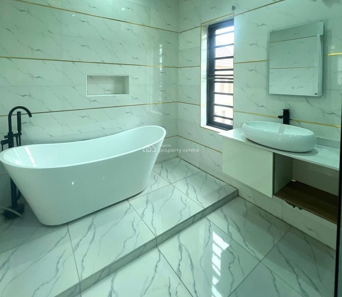 4bedroom Fully Detached Duplex with a Bq, Ikota, Lekki, Lagos, Detached Duplex for Rent