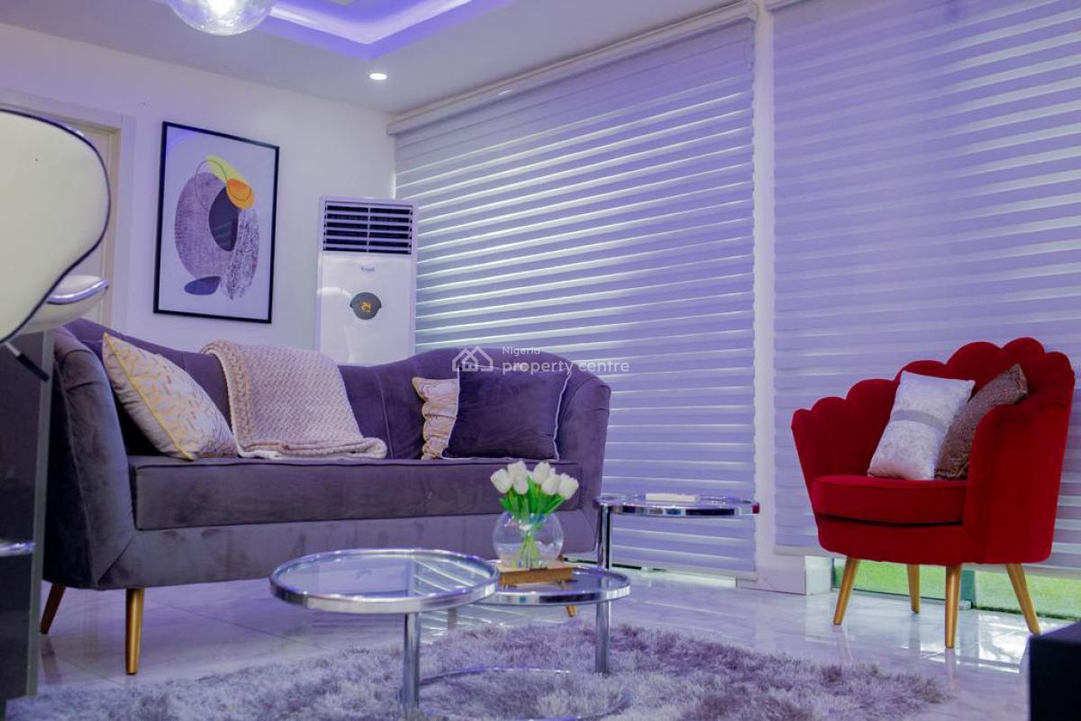 Luxury Furnishe and Serviced One-bedroom Penthouse, The Gilpins, Wale Alimi Opposite Atican and Paradise Beaches, Okun-ajah, Ajah, Lagos, Flat / Apartment for Rent