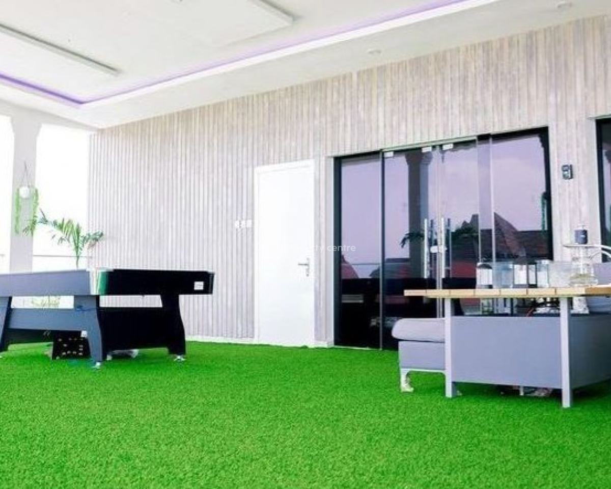 Luxury Furnishe and Serviced One-bedroom Penthouse, The Gilpins, Wale Alimi Opposite Atican and Paradise Beaches, Okun-ajah, Ajah, Lagos, Flat / Apartment for Rent