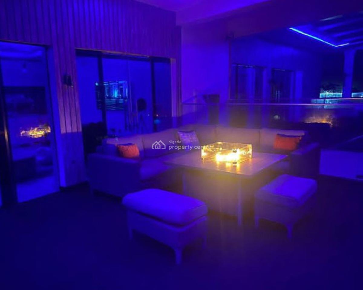 Luxury Furnishe and Serviced One-bedroom Penthouse, The Gilpins, Wale Alimi Opposite Atican and Paradise Beaches, Okun-ajah, Ajah, Lagos, Flat / Apartment for Rent