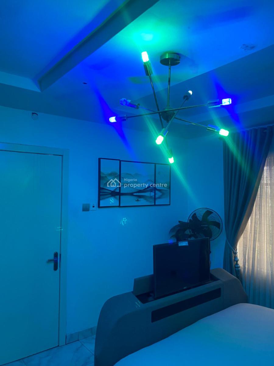 Luxury Furnishe and Serviced One-bedroom Penthouse, The Gilpins, Wale Alimi Opposite Atican and Paradise Beaches, Okun-ajah, Ajah, Lagos, Flat / Apartment for Rent