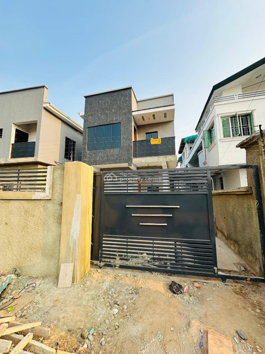 Exquisitely Built 4 Bedroom Fully Detached Duplex with a Room Bq, Exquisitely Detailed Home with Bq in a Secured Estate, Omole Phase 1, Ikeja, Lagos, Detached Duplex for Sale