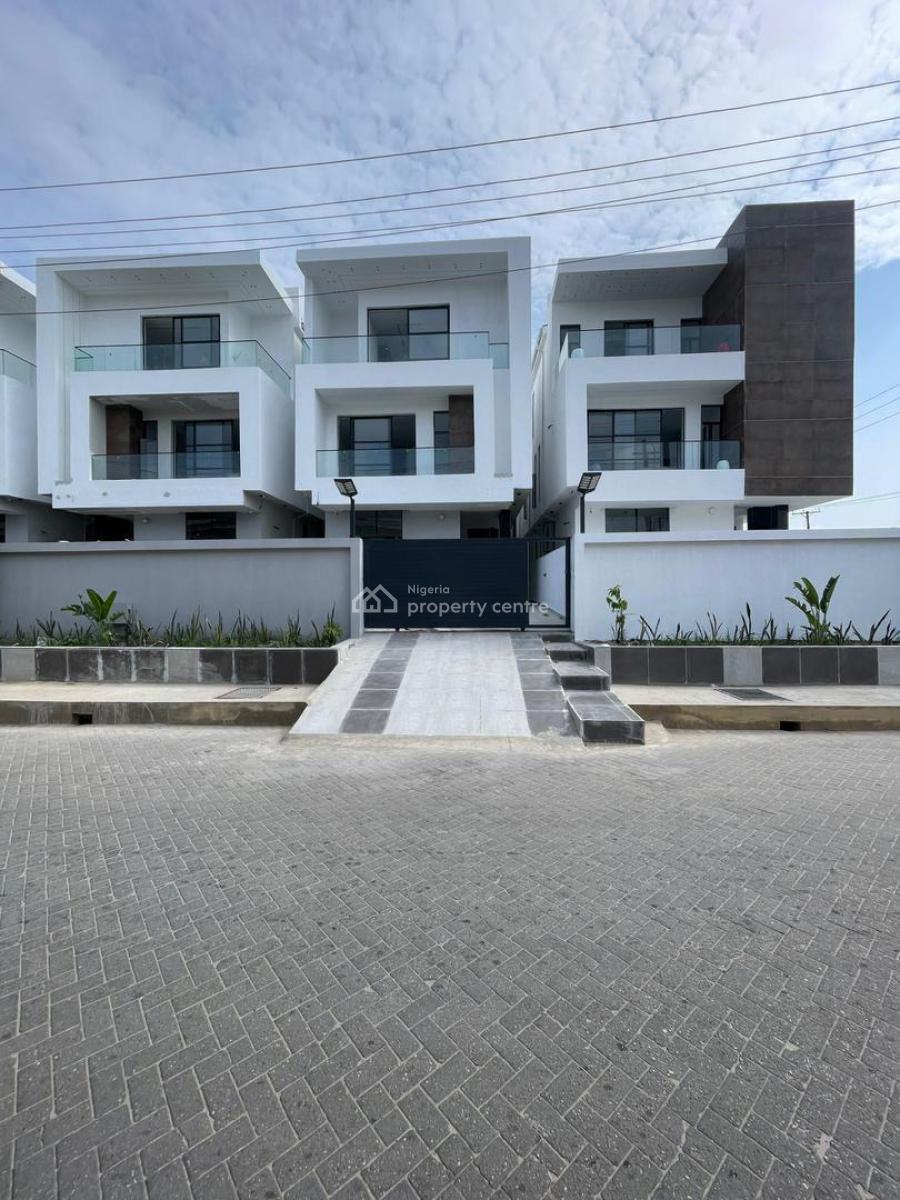 Contemporary 5 Bedroom Fully Detached Duplex with Bq, Swimming Pool, Ikate, Lekki, Lagos, Detached Duplex for Sale