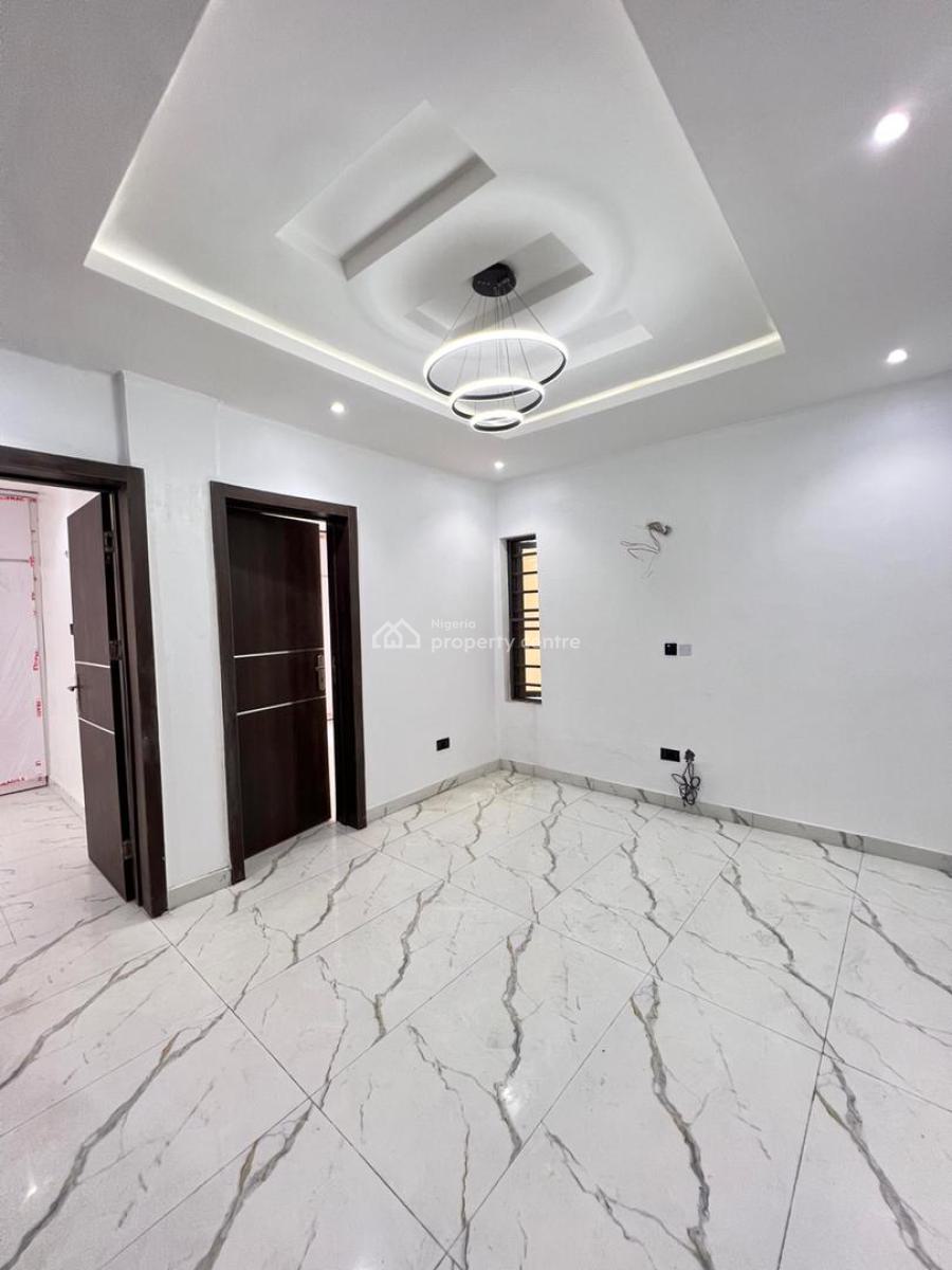 Luxurious Contemporary 3 Bedroom Deluxe Detached Duplex with Bq, Ikota, Lekki, Lagos, Terraced Duplex for Rent