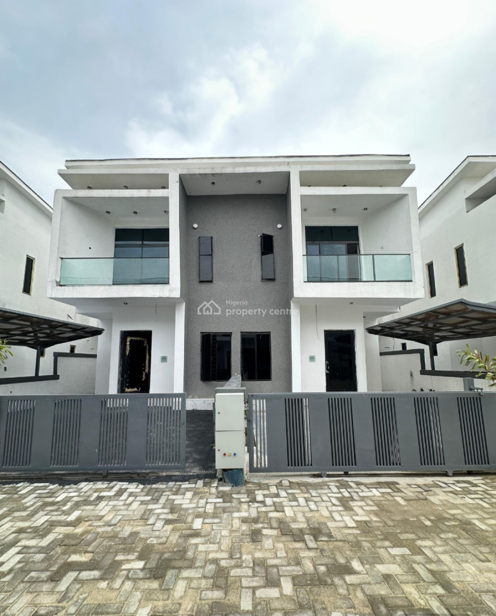 Luxurious 4 Bedroom Semi-detached Duplex with Bq in a Secure Estate, Orchid, Lekki, Lagos, Semi-detached Duplex for Sale