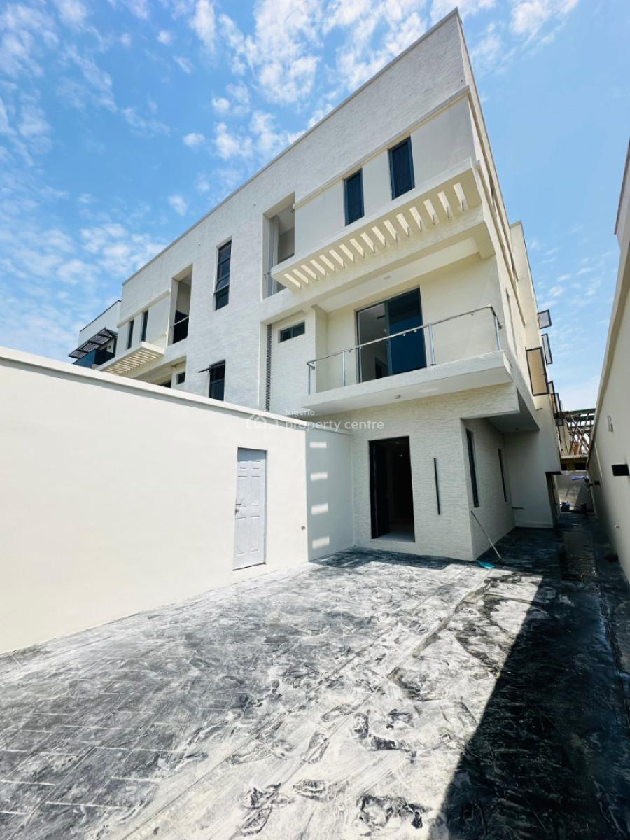 Newly Built 4bedroom Semi Detached Duplex with Bq and Fitted Kitchen, Lekki Phase 1, Lekki, Lagos, Semi-detached Duplex for Rent