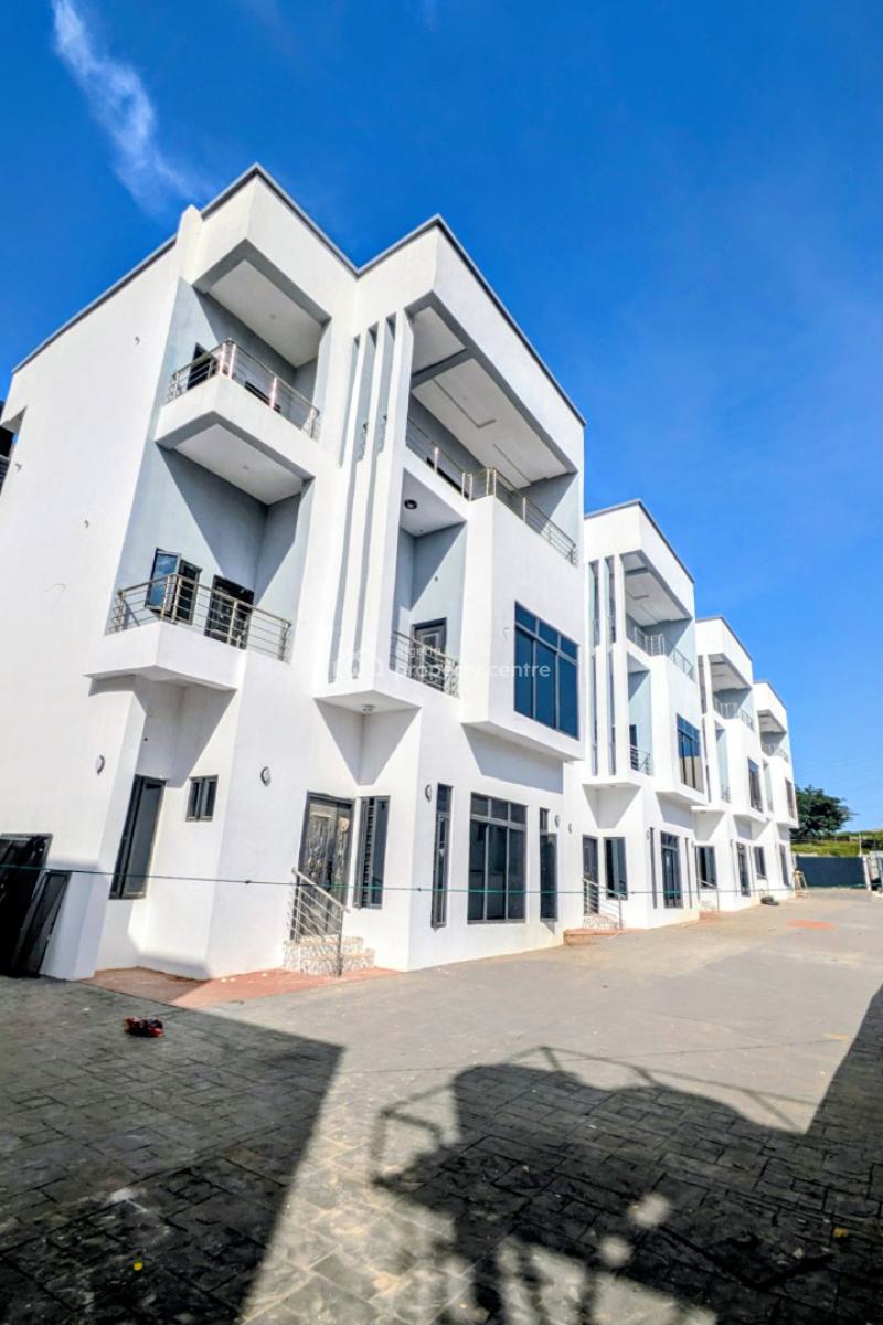 Newly Built 4units of 4bedroom Terrace Duplexes with Bq, Asokoro, Asokoro District, Abuja, Terraced Duplex for Sale