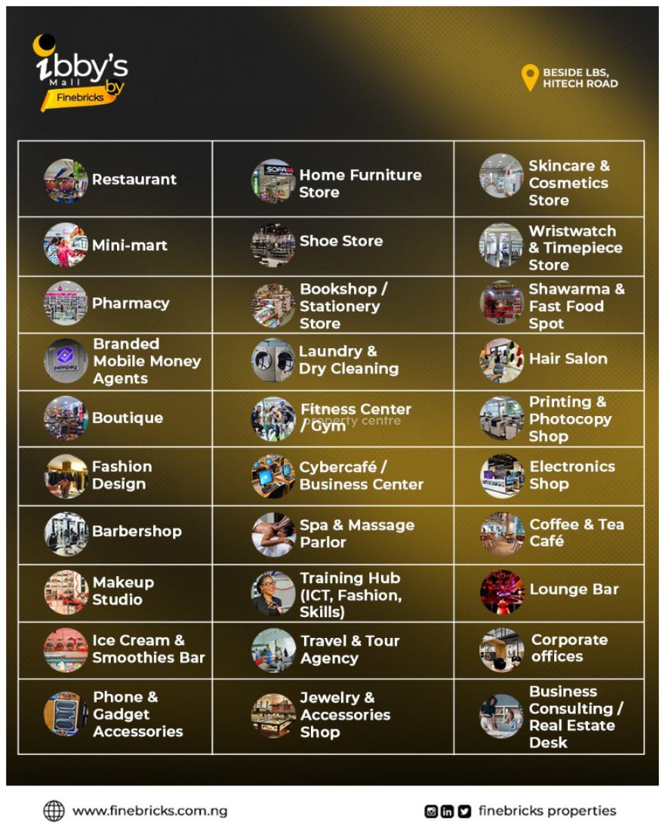 Office Space at Ibbys Mall By Lagos Business School, Around Lagos Business School By Abraham Adesanya Ajah, Olokonla, Ajah, Lagos, Plaza / Complex / Mall for Sale