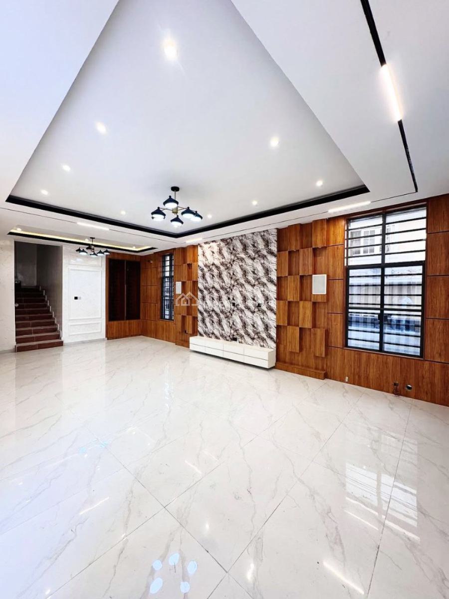 an Opulent 6 Bedroom Fully Detached Duplex with Bq & Open Rooftop Terr, Chevron, Lekki, Lagos, Detached Duplex for Sale