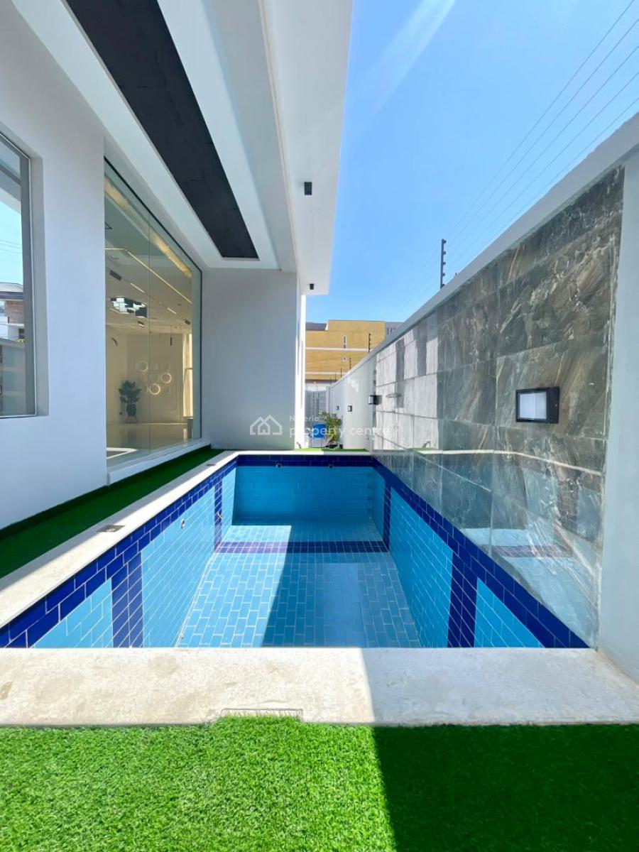 Luxury 5bedroom Duplex with Bq, Pool, Gym, Cinema Etc, Lekki Phase 1, Lekki, Lagos, Detached Duplex for Sale