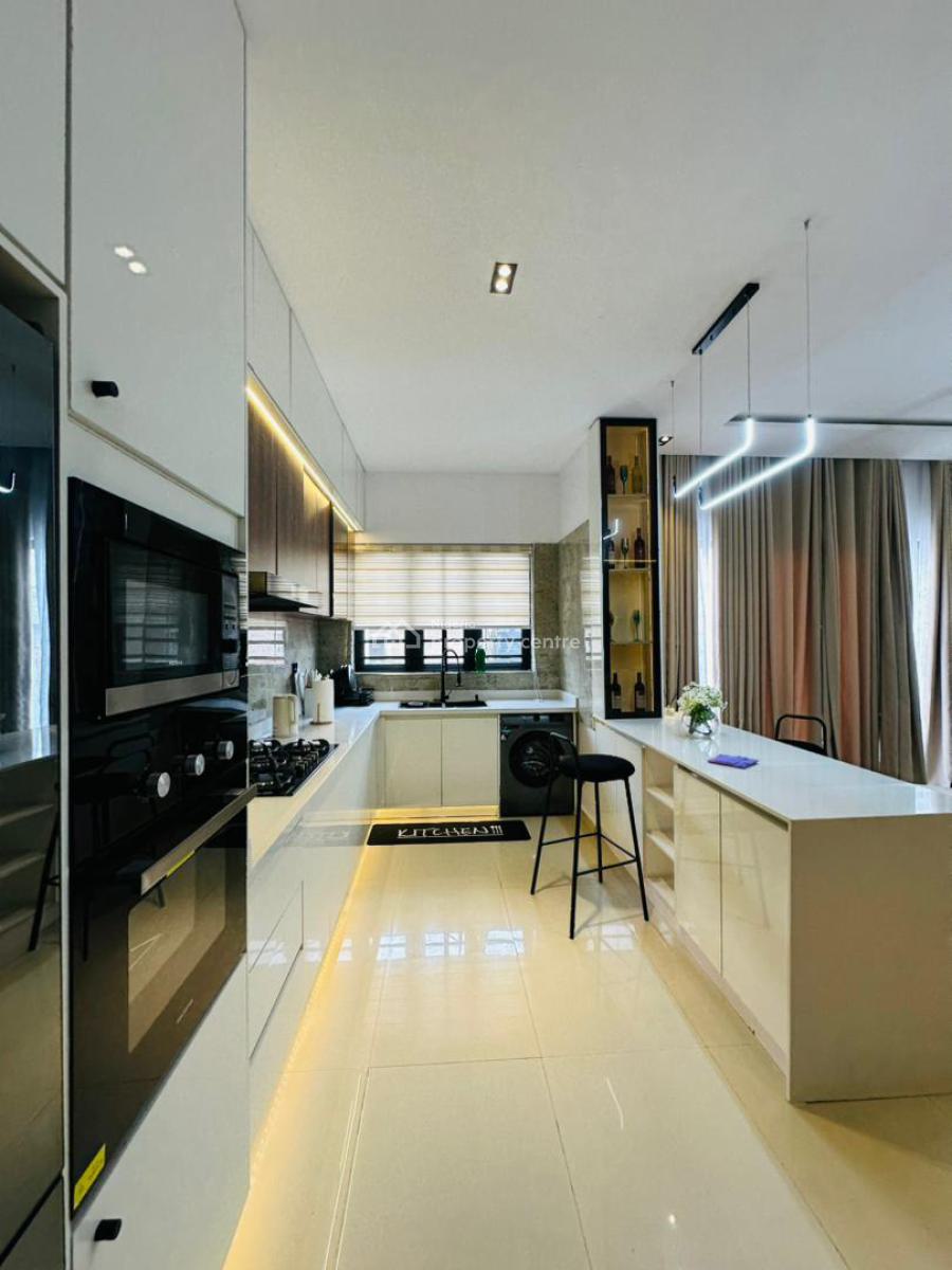 Newly Built 2 Bedroom Apartment with Bq, Swimming Pool, Gym, Lekki Phase One, Lekki, Lagos, Flat / Apartment Short Let