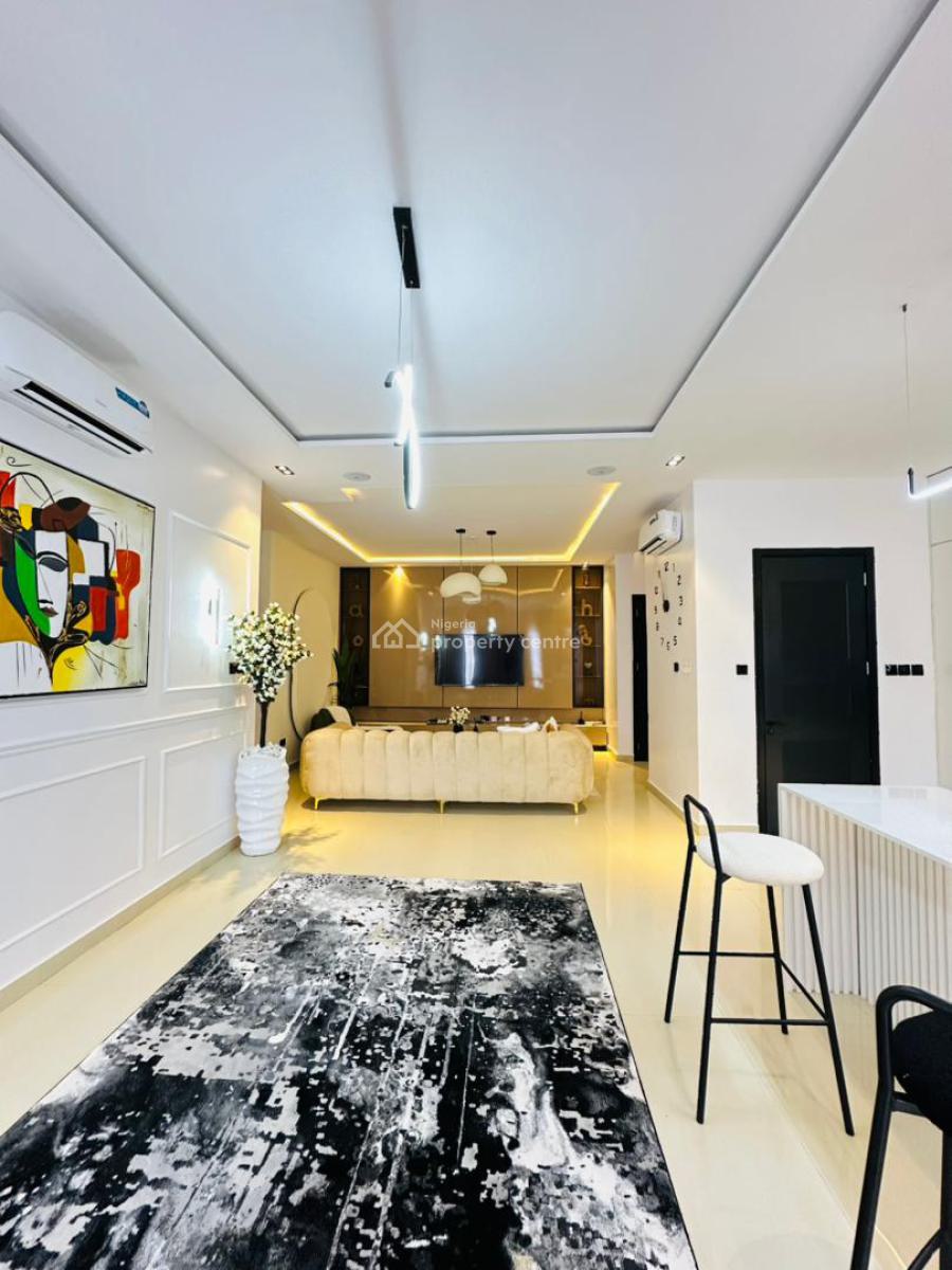 Newly Built 2 Bedroom Apartment with Bq, Swimming Pool, Gym, Lekki Phase One, Lekki, Lagos, Flat / Apartment Short Let