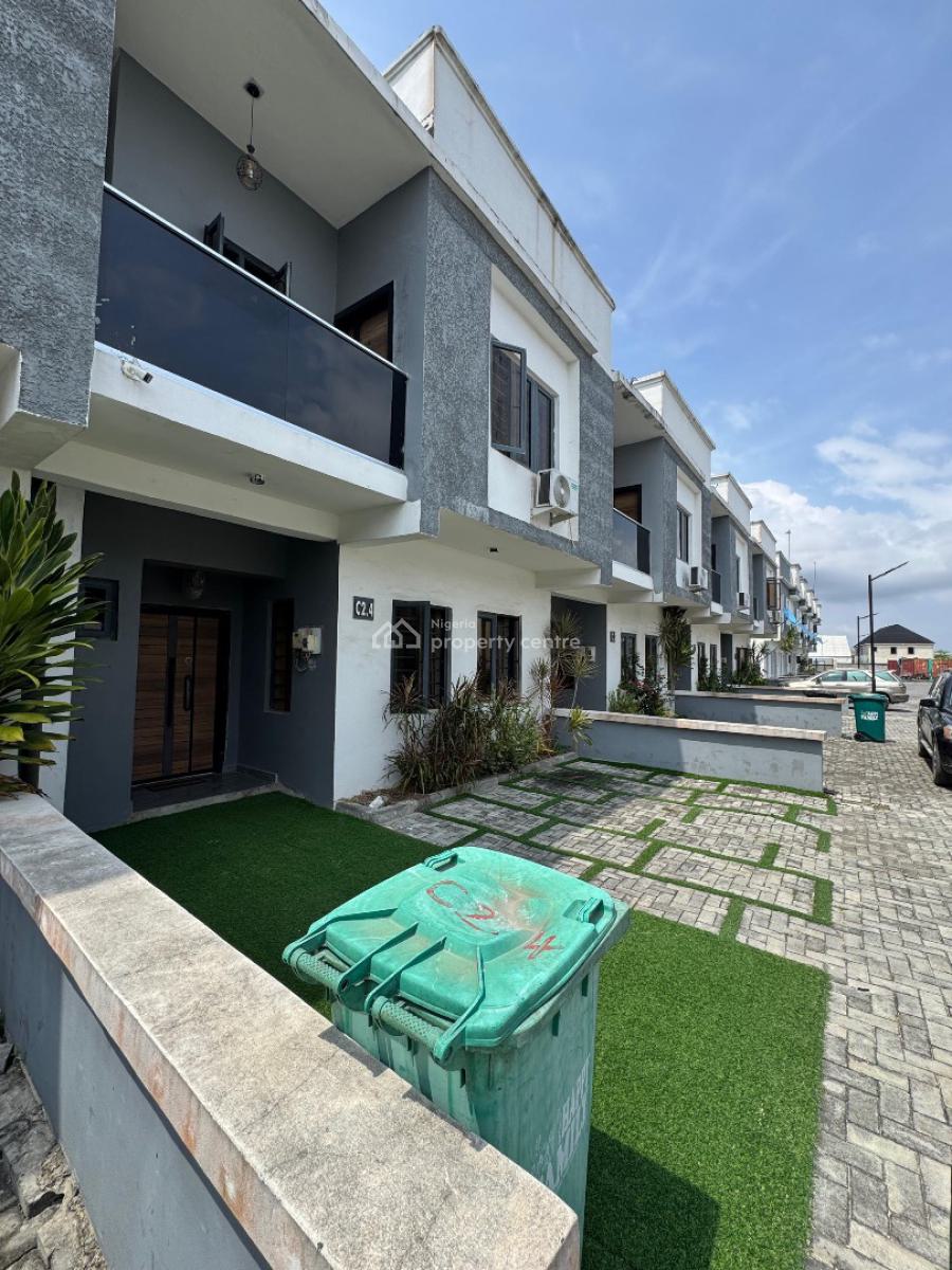 3bedroom Terrace Duplex with The Furniture and Solar System, Abraham Adesanya, Ajah, Lagos, Terraced Duplex for Rent