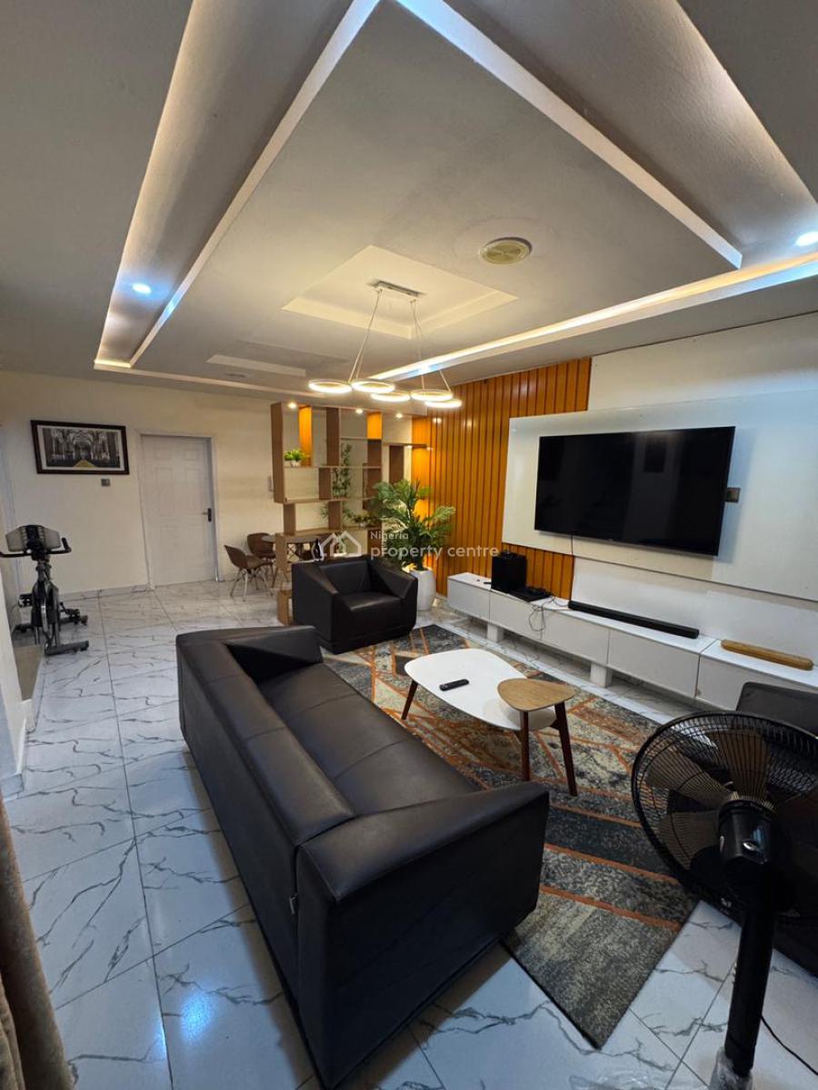 3bedroom Terrace Duplex with The Furniture and Solar System, Abraham Adesanya, Ajah, Lagos, Terraced Duplex for Rent