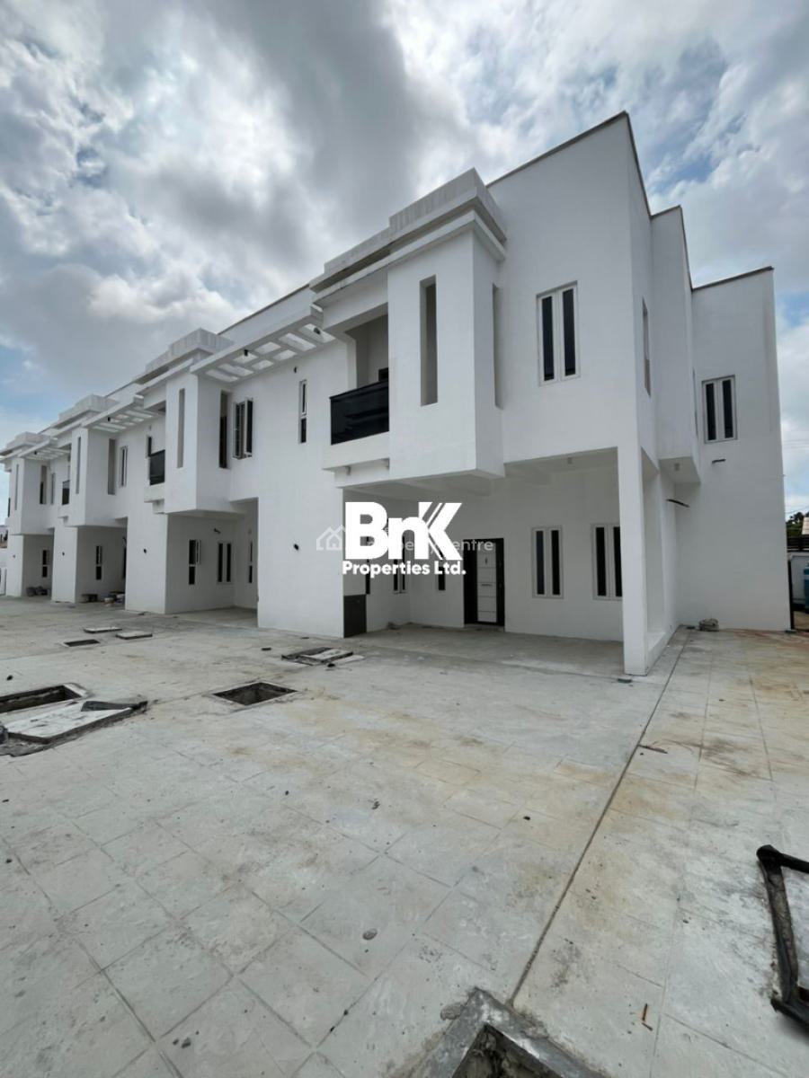 Brand New Classic 9units of 4-bedroom Terranced Duplex with 1room Bq, Sangotedo, Ajah, Lagos, Terraced Duplex for Sale
