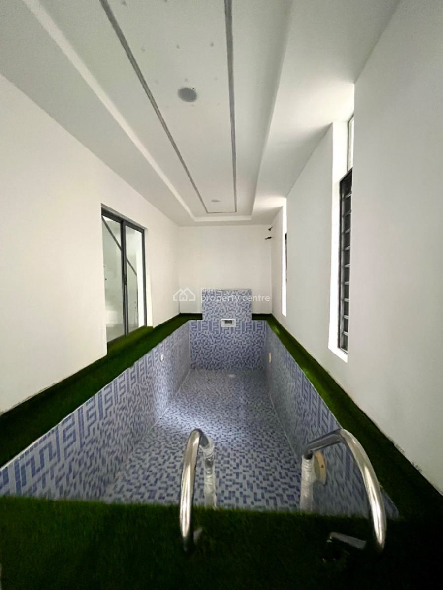 Contemporary 5 Bed Detached Duplex with Bq & Swimming Pool, Chevron, Lekki, Lagos, Detached Duplex for Sale