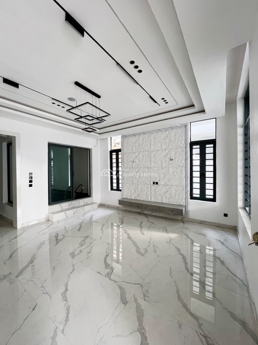 Contemporary 5 Bed Detached Duplex with Bq & Swimming Pool, Chevron, Lekki, Lagos, Detached Duplex for Sale