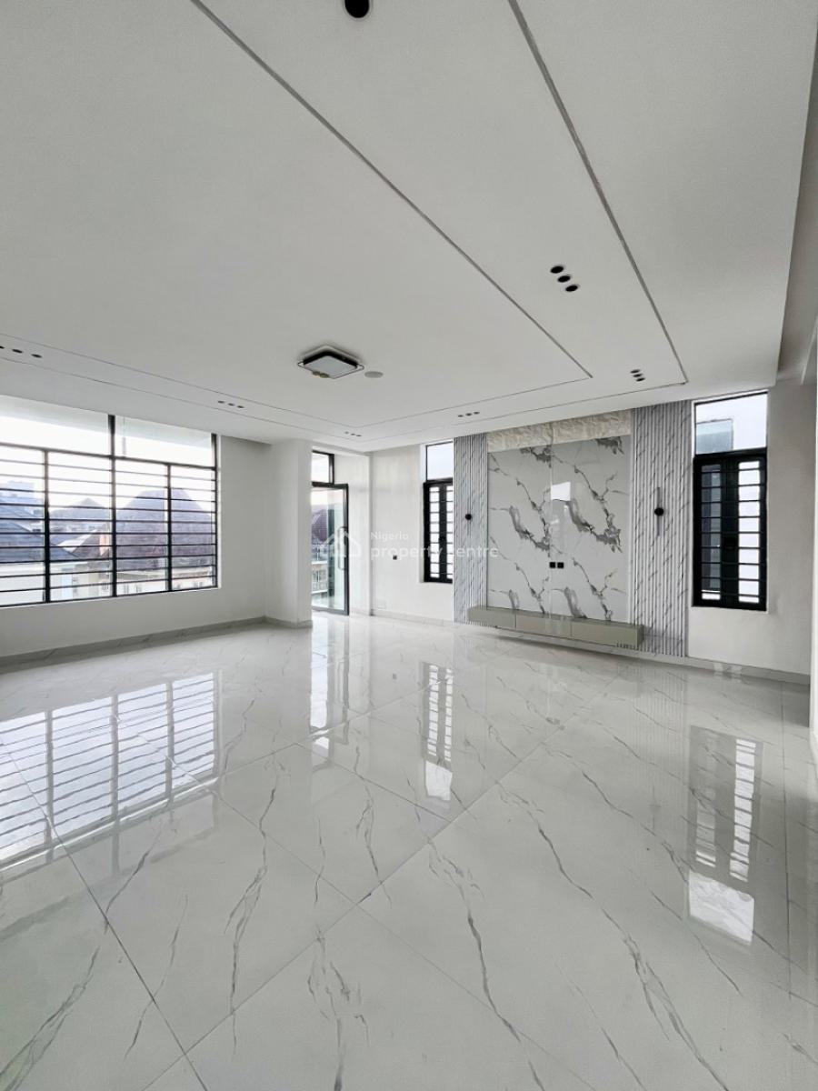 Contemporary 5 Bed Detached Duplex with Bq & Swimming Pool, Chevron, Lekki, Lagos, Detached Duplex for Sale