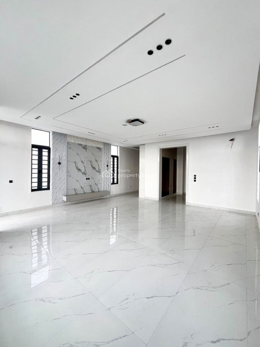 Contemporary 5 Bed Detached Duplex with Bq & Swimming Pool, Chevron, Lekki, Lagos, Detached Duplex for Sale