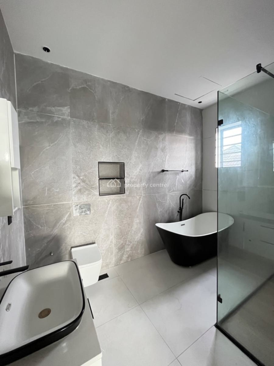 Contemporary 5 Bed Detached Duplex with Bq & Swimming Pool, Chevron, Lekki, Lagos, Detached Duplex for Sale