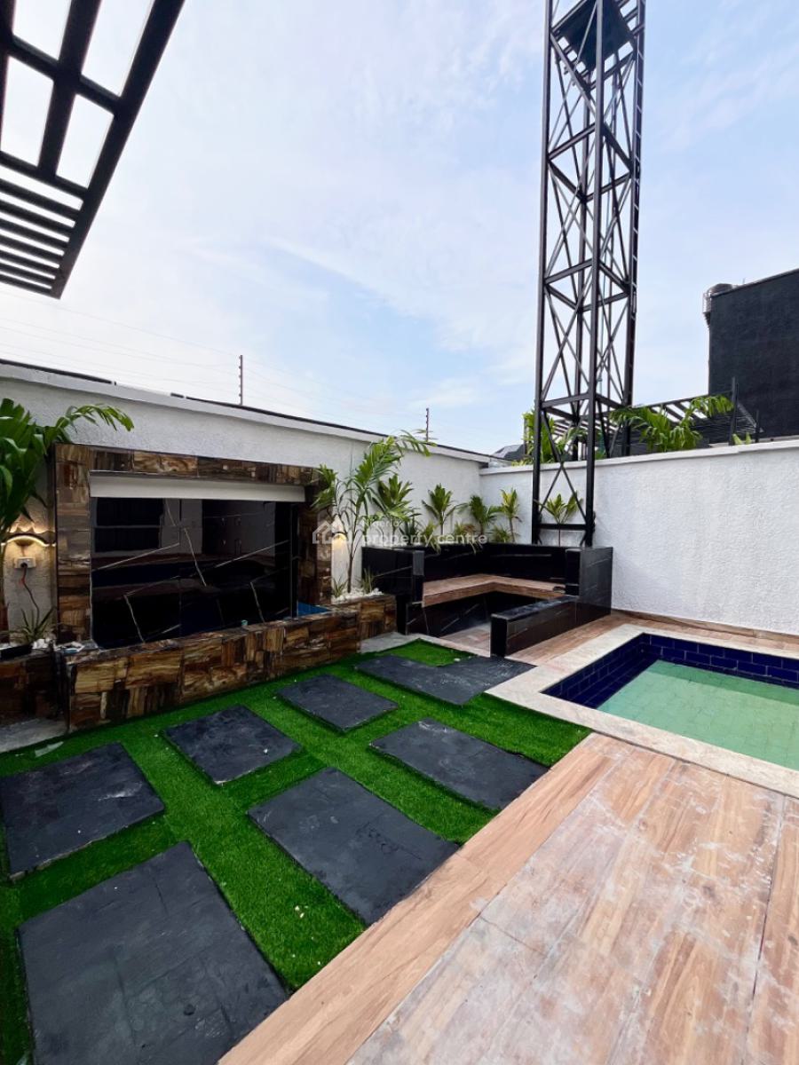 State-of-art 5bed Detached Duplex with a Maid Room Swimming Pool, Roof, Chevron, Lekki, Lagos, Detached Duplex for Sale
