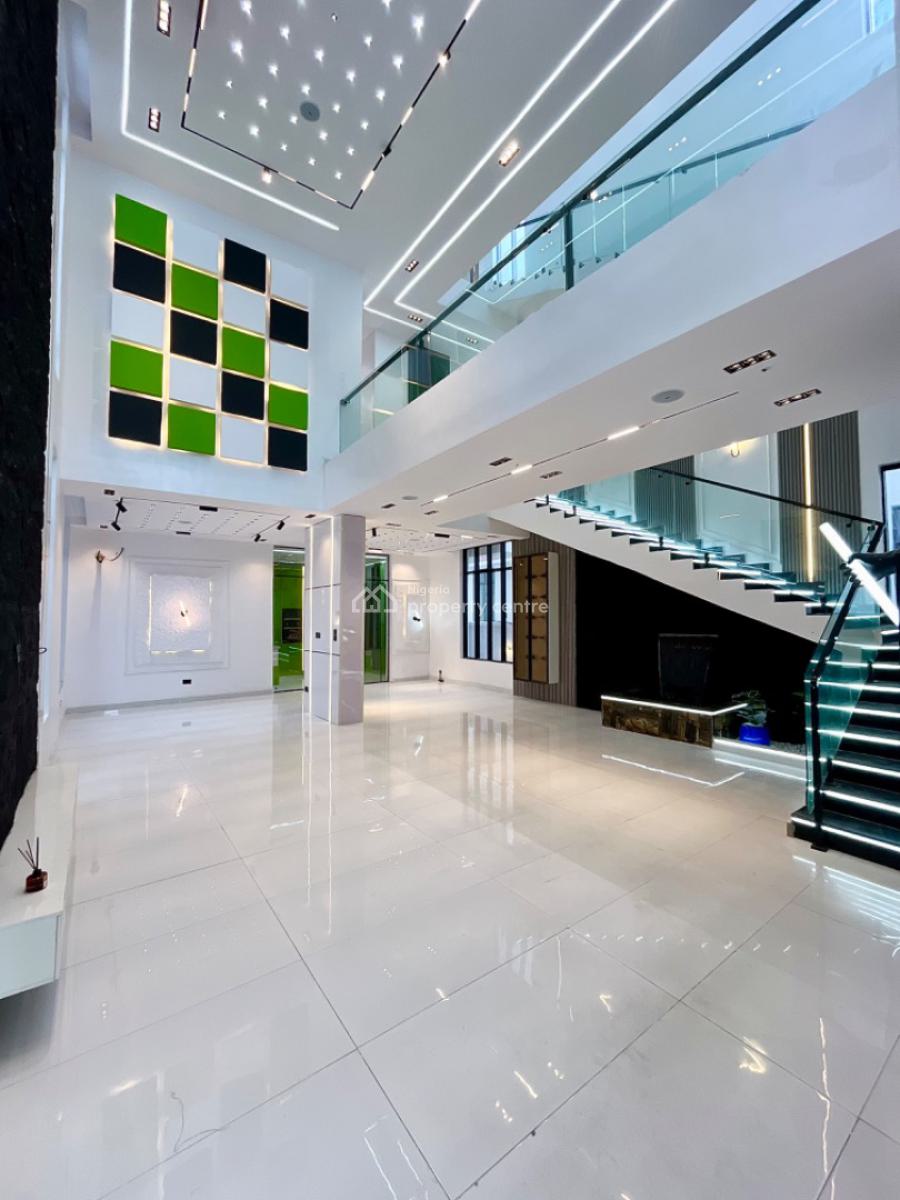 State-of-art 5bed Detached Duplex with a Maid Room Swimming Pool, Roof, Chevron, Lekki, Lagos, Detached Duplex for Sale