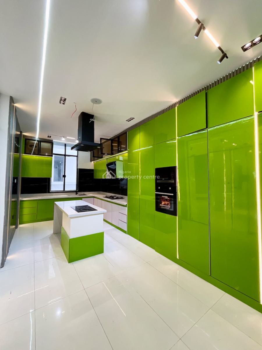 State-of-art 5bed Detached Duplex with a Maid Room Swimming Pool, Roof, Chevron, Lekki, Lagos, Detached Duplex for Sale