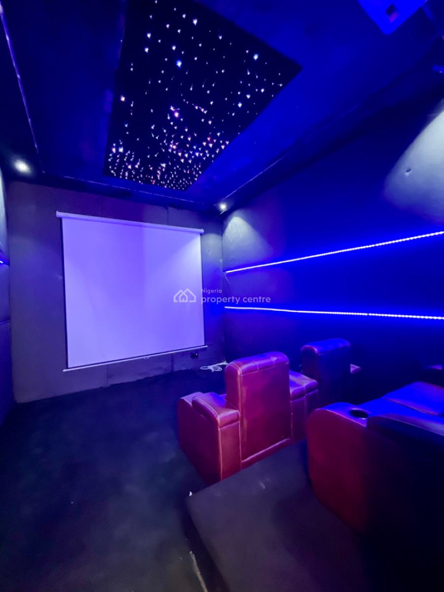 State-of-art 5bed Detached Duplex with a Maid Room Swimming Pool, Roof, Chevron, Lekki, Lagos, Detached Duplex for Sale