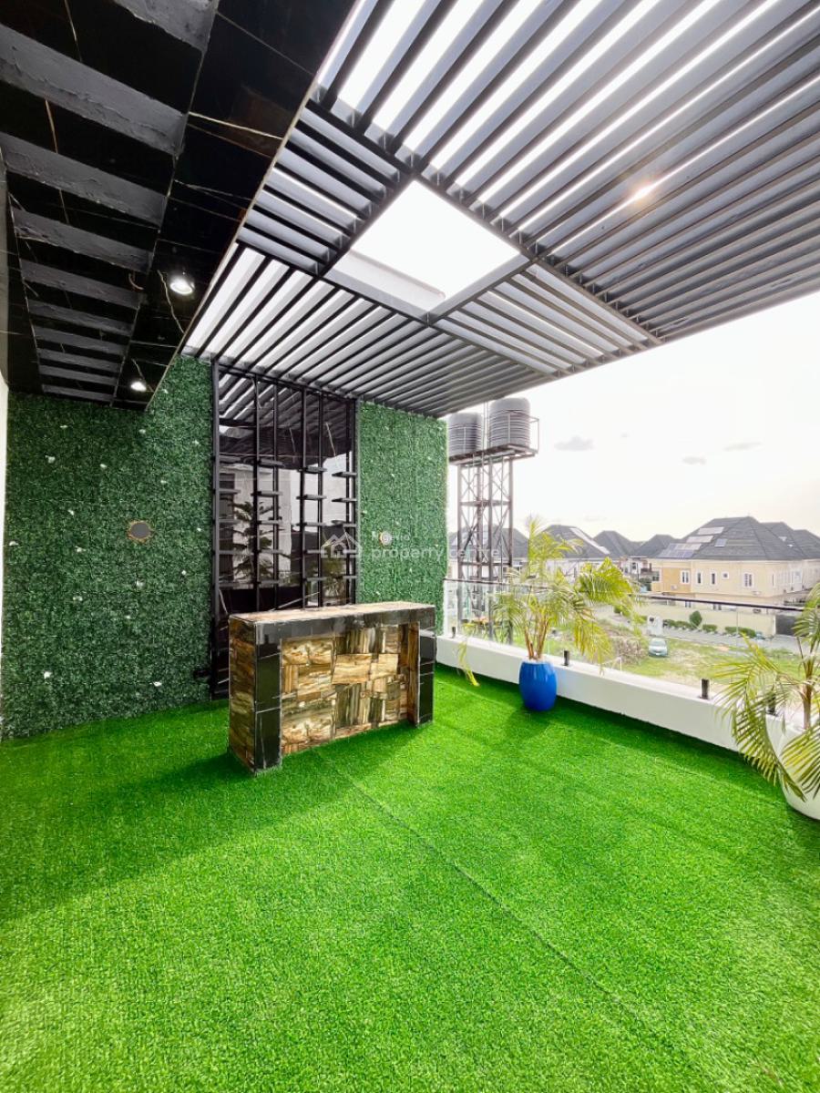 State-of-art 5bed Detached Duplex with a Maid Room Swimming Pool, Roof, Chevron, Lekki, Lagos, Detached Duplex for Sale