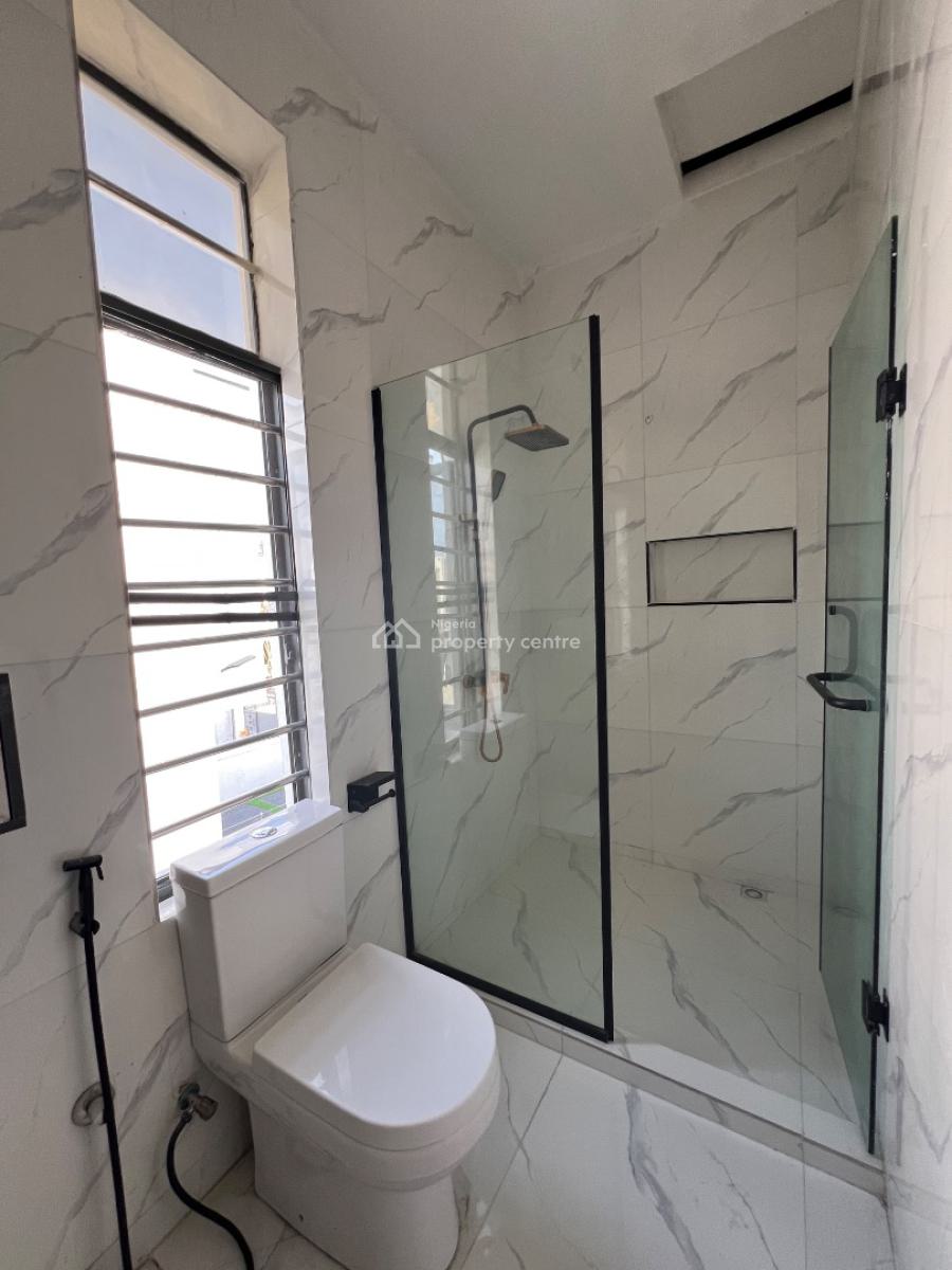 Newly Built 4 Bedroom Semi Detached Duplex with a Bq., Ikota, Ikota, Lekki, Lagos, House for Rent